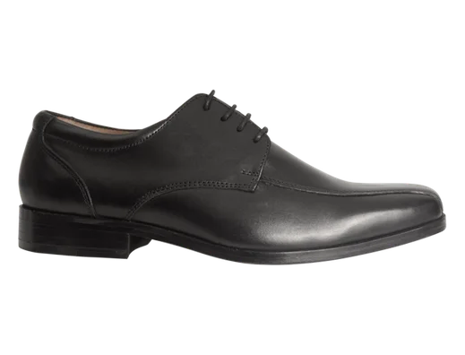 Wizfort Men's Premium Leather Sole Bicycle Toe Oxford - Black - view 2